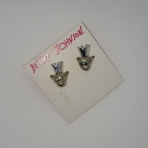 Betsey Johnson Animal Earrings